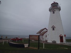 Le pittoresque phare d'East Point! Avec un temps radieux! 